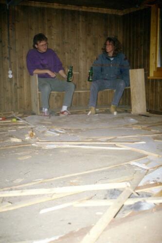 1993 - Abbruch altes Leiterzimmer